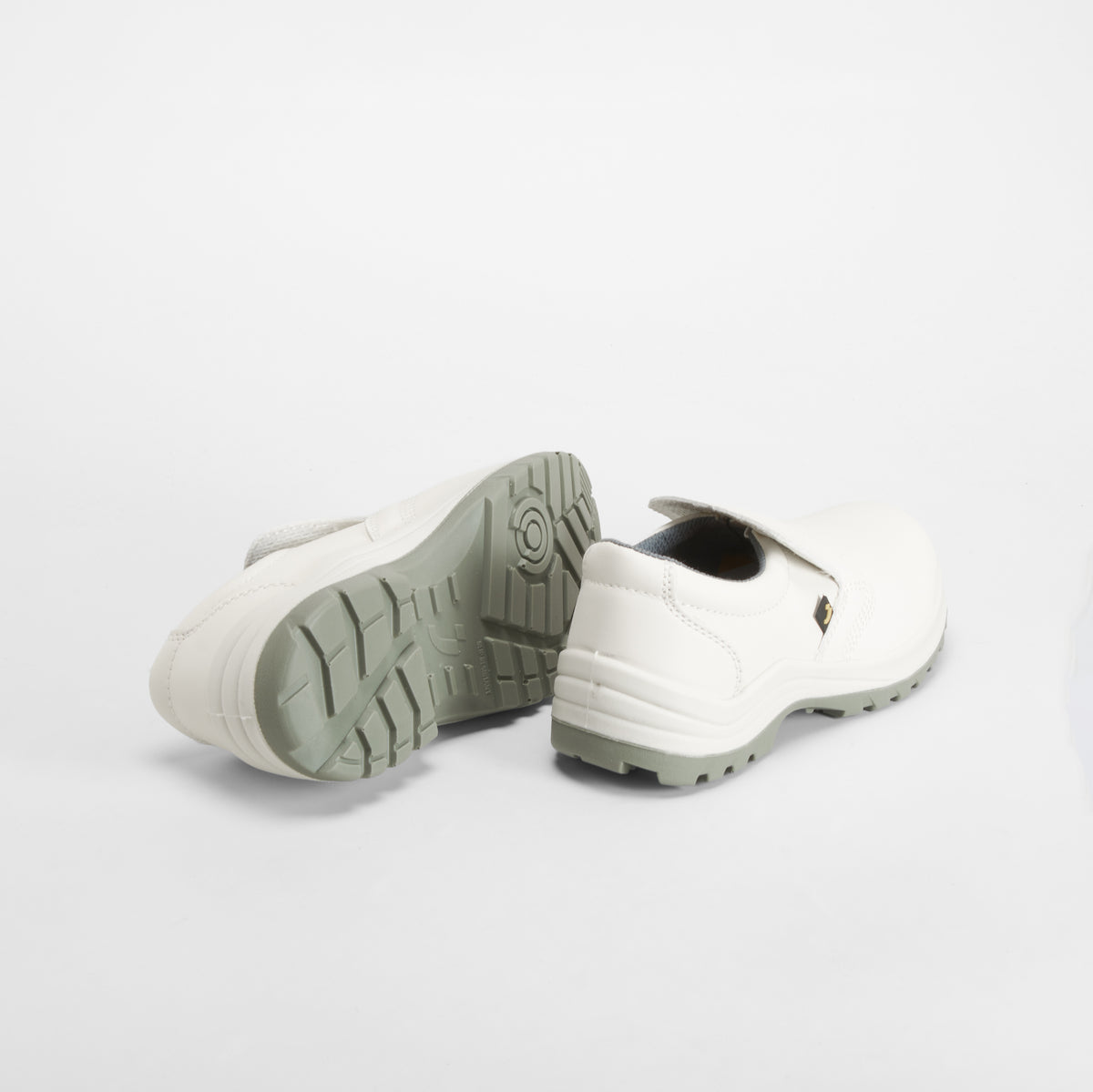 Zapatilla profesional piel blanca SAFETY JOGGER