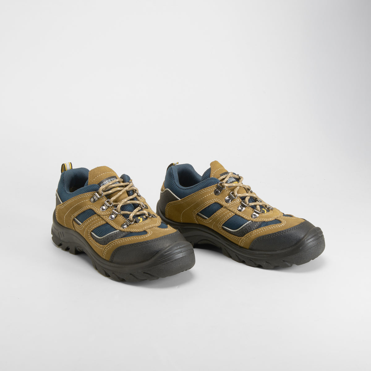 Zapato profesional piel marrón SAFETY JOGGER