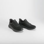 Zapatilla slip ins work squad negra SKECHERS
