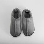 Zapatilla de casa cálida gris ACHUCHONAS