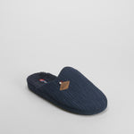 Zapatilla de casa destalonada azul BEPPI