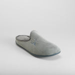 Zapatilla de casa efecto pana gris COMFEET