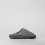 Zapatilla de casa microfibra pelo gris OLYNE