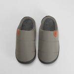 Zapatilla de casa semiabierta nylon gris OLYNE