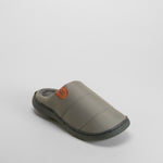 Zapatilla de casa semiabierta nylon gris OLYNE