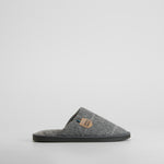 Zapatilla de casa espiga gris OLYNE