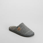 Zapatilla de casa espiga gris OLYNE