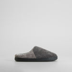 Zapatilla de casa bicolor cómoda gris OLYNE