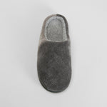 Zapatilla de casa bicolor cómoda gris OLYNE