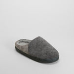 Zapatilla de casa bicolor cómoda gris OLYNE