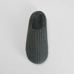 Zapatilla de casa pana gris OLYNE