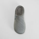 Zapatilla casa pespuntes gris OLYNE