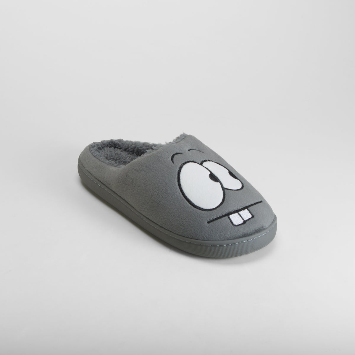 Zapatilla de casa ojos gris OLYNE