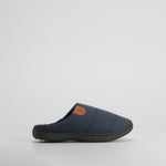 Zapatilla de casa semiabierta nylon azul OLYNE