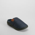 Zapatilla de casa semiabierta nylon azul OLYNE