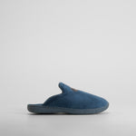Zapatilla de casa destalonada azul OLYNE