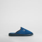 Zapatilla de casa lisa azul OLYNE