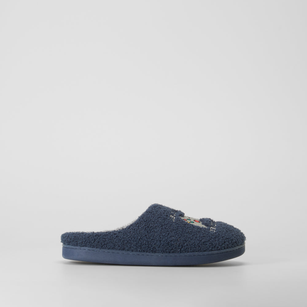 Zapatilla de casa Game Over azul OLYNE