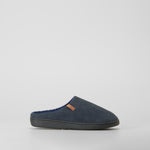 Zapatilla de casa textura azul OLYNE