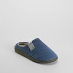 Zapatilla de casa detalles cómoda azul OLYNE