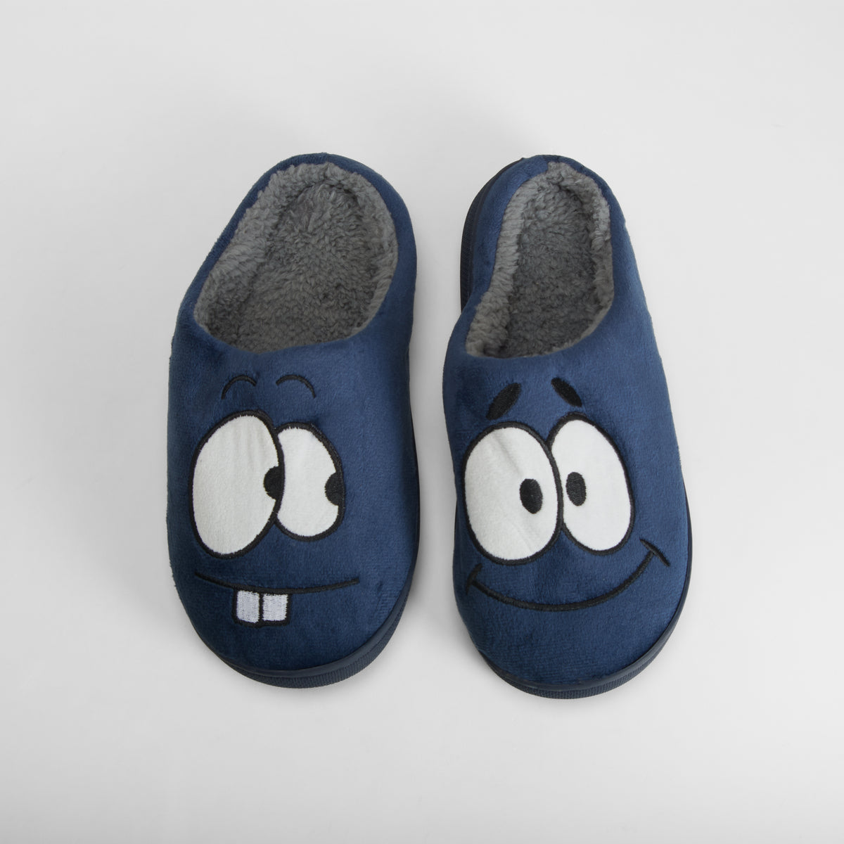 Zapatilla de casa ojos azul OLYNE