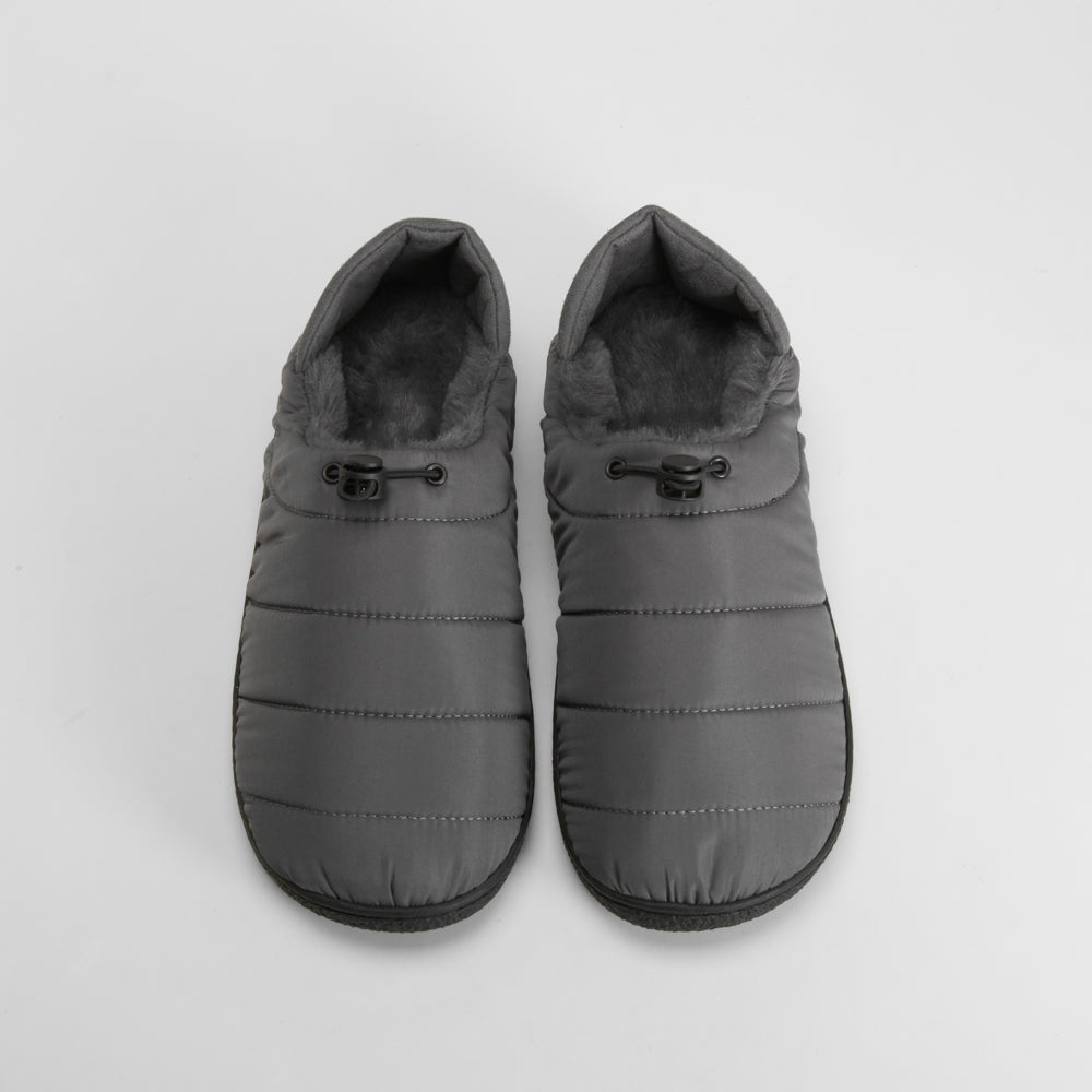 Zapatilla casa acolchada gris OLYNE