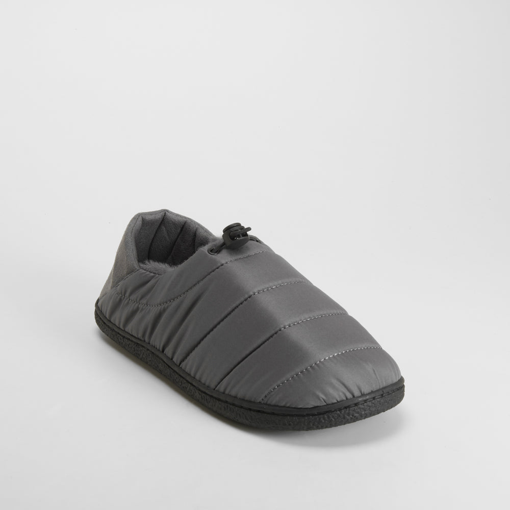 Zapatilla casa acolchada gris OLYNE