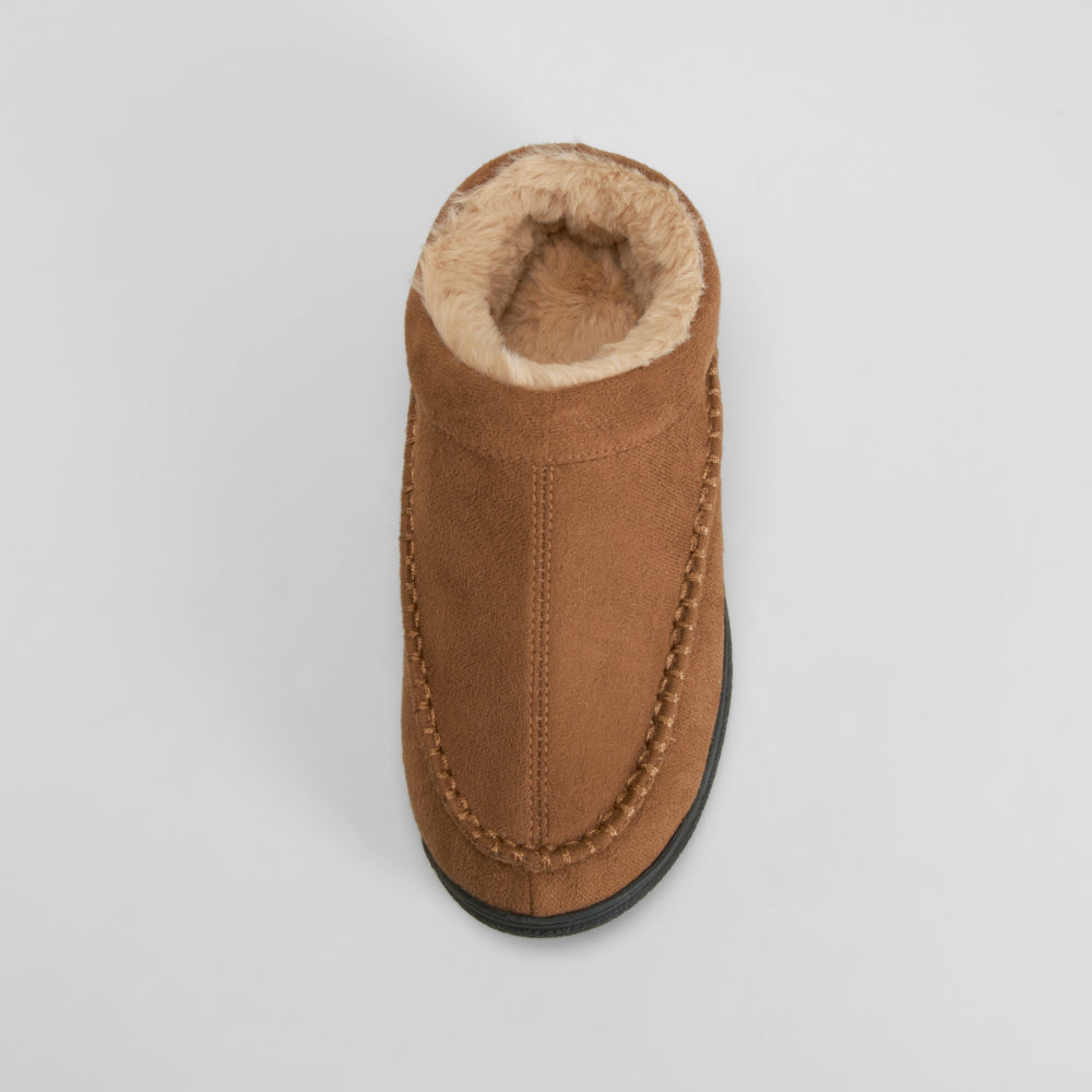 Zapatilla de casa cómoda marrón OLYNE