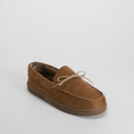 Zapatilla de casa mocasín marrón OLYNE