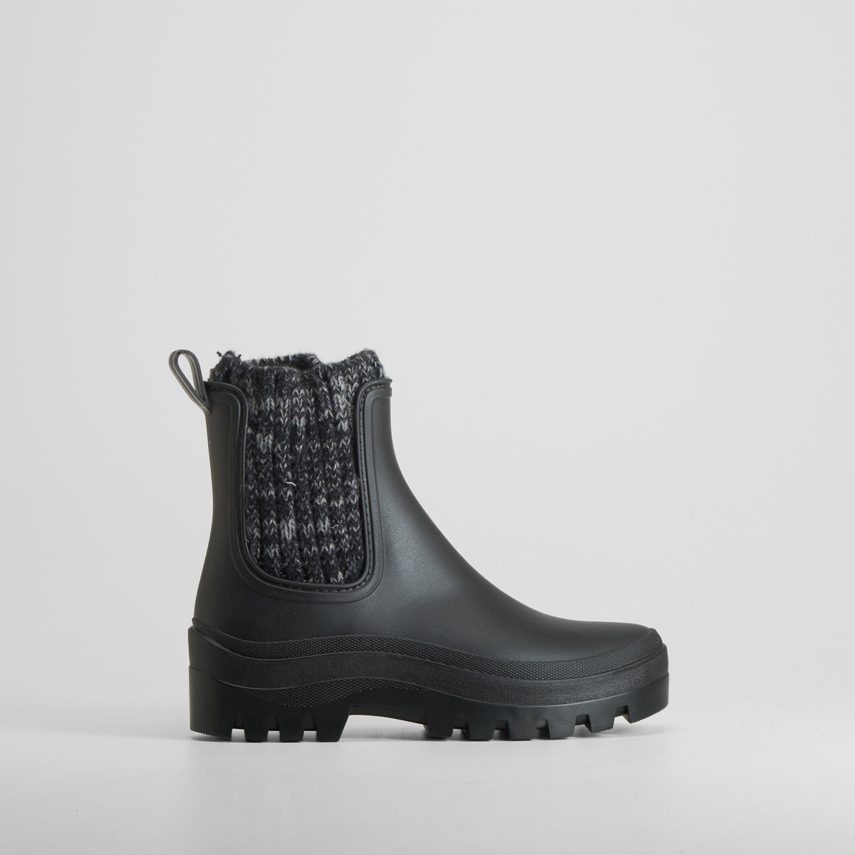 Bota de agua chelsea punto negra NYC