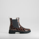 Botín agua chelsea track animal print PICCOLA PIU