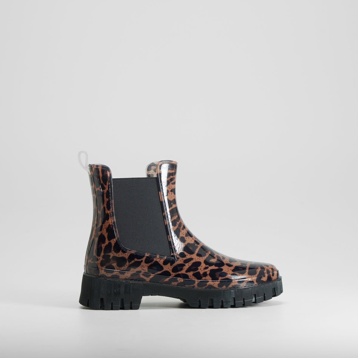 Botín agua chelsea track animal print PICCOLA PIU