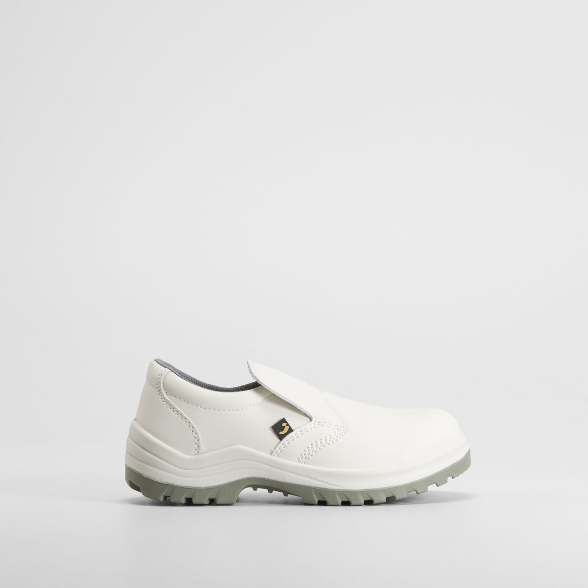 Zapato profesional piel blanco SAFETY JOGGER