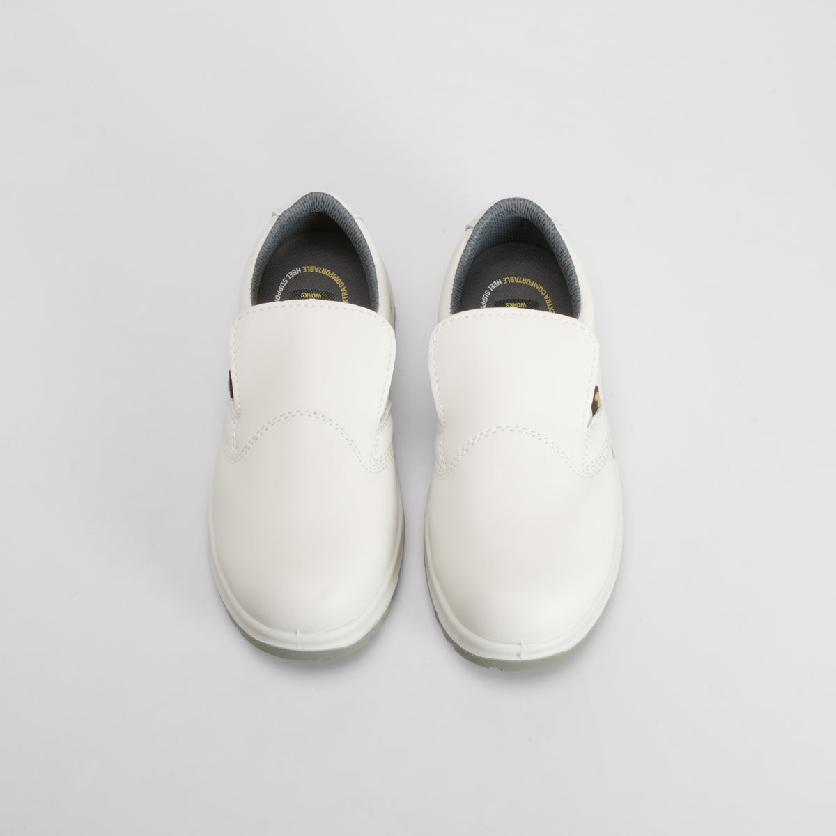 Zapato profesional piel blanco SAFETY JOGGER