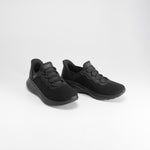 Zapatilla work squad chaos negra SKECHERS