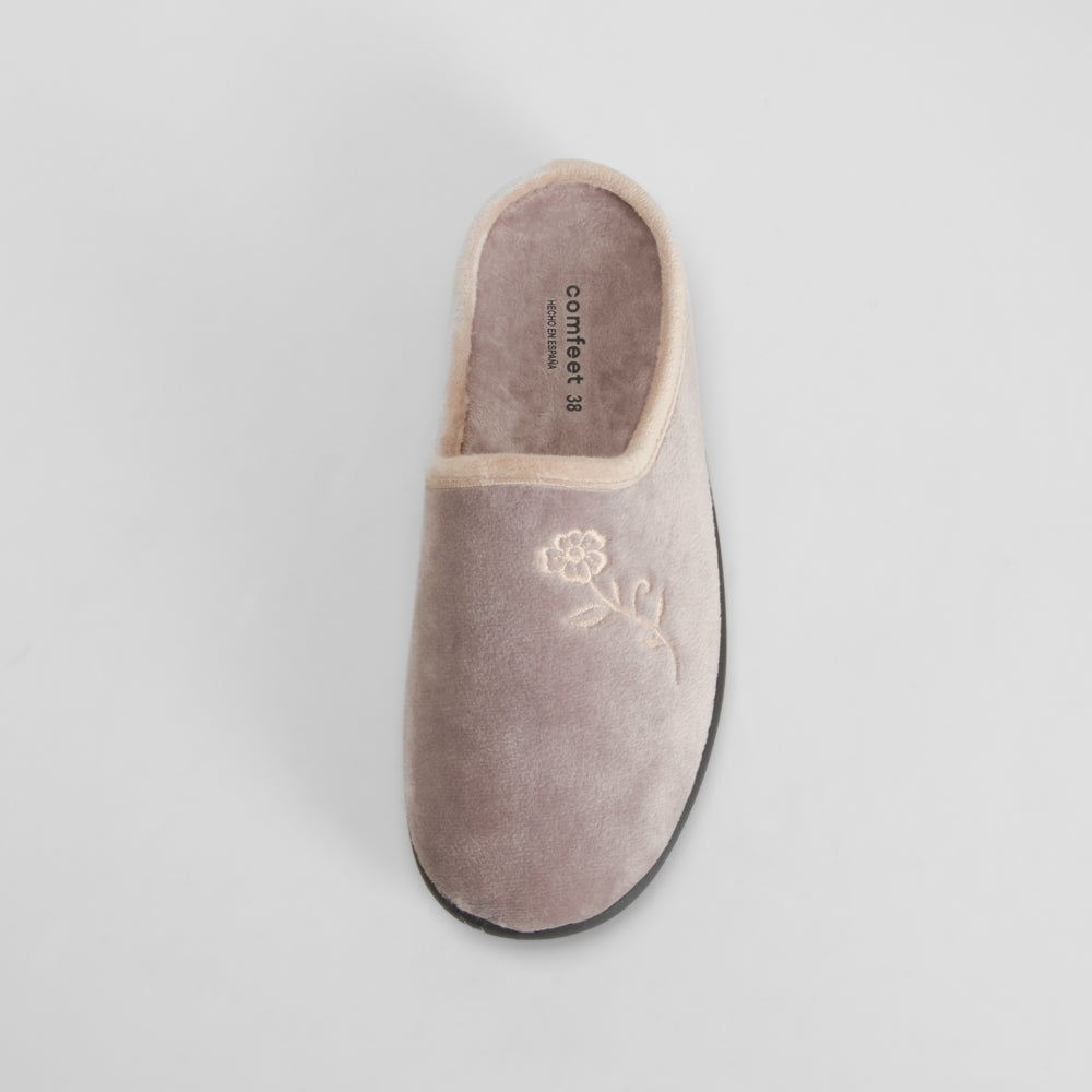 Zapatilla casa confort rosa COMFEET