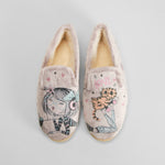 Zapatilla de casa lana diseño gris COMFEET