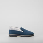 Zapatilla de casa pelo azul COMFEET