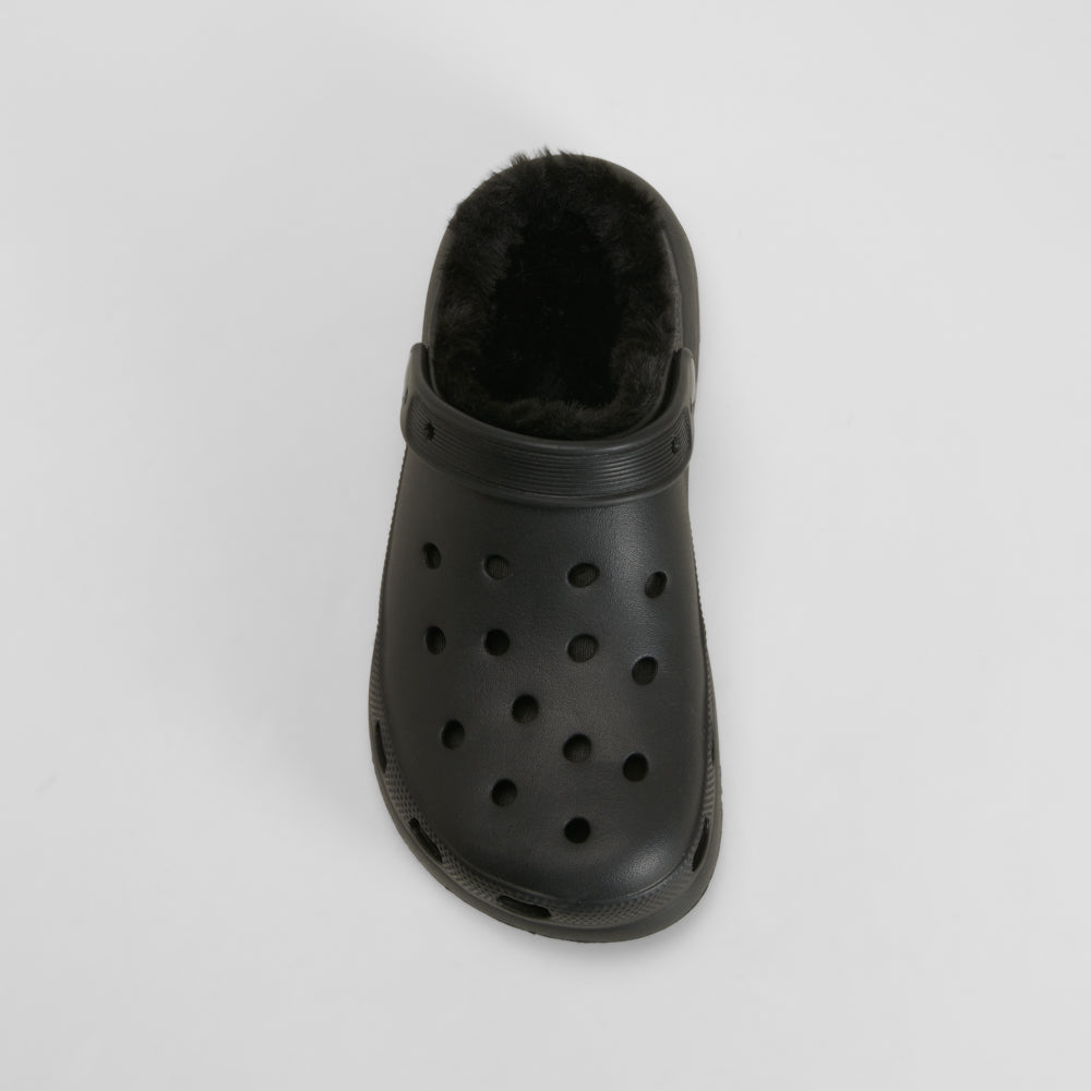 Zueco cómodo forro negro NYC