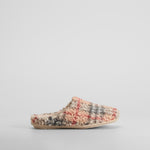 Zapatilla de casa borreguito beige OLYNE