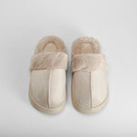 Zapatilla de casa pelo beige OLYNE