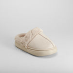 Zapatilla de casa pelo beige OLYNE