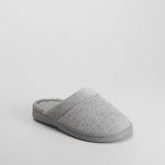 Zapatilla de casa mule gris OLYNE