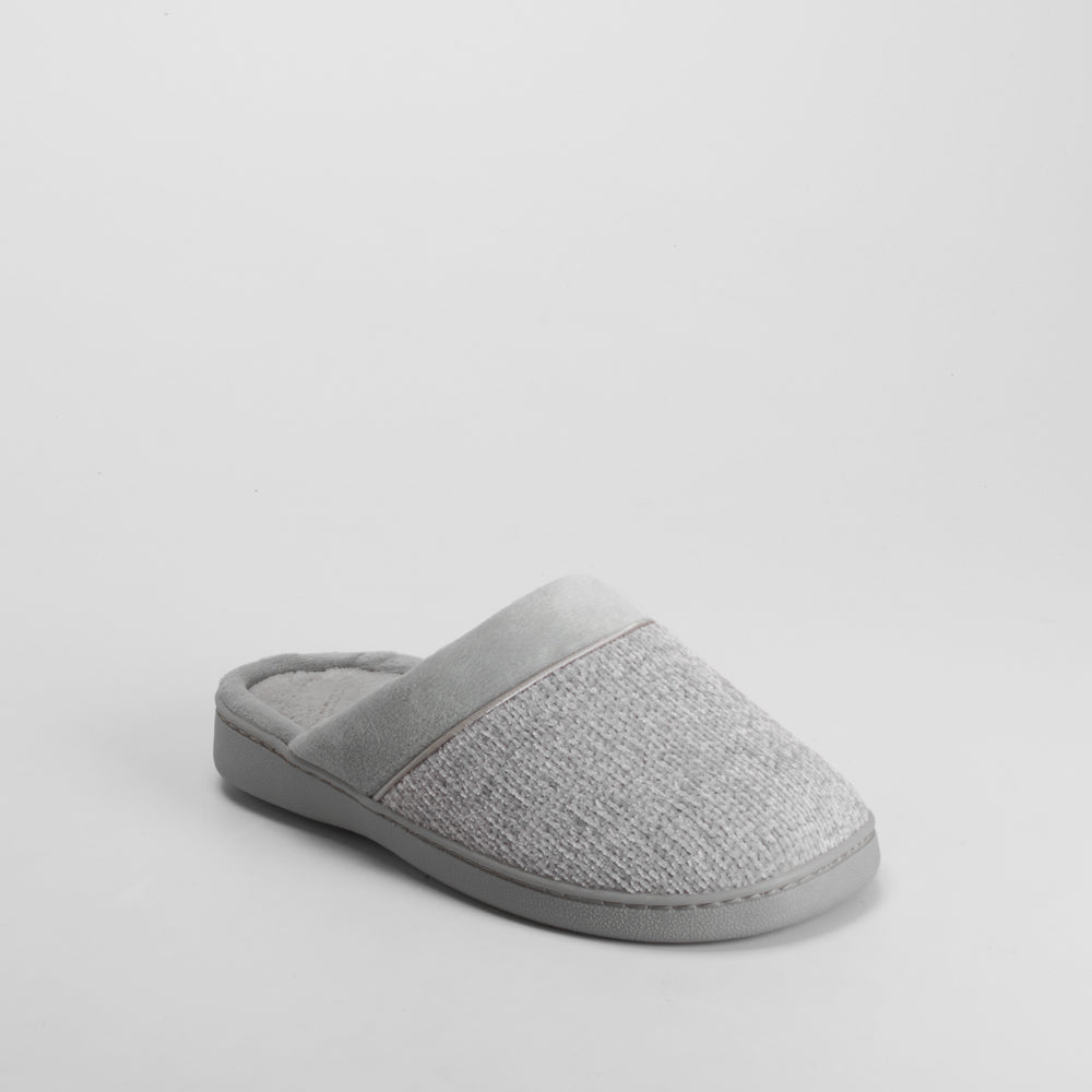 Zapatilla de casa mule gris OLYNE