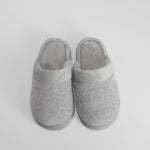 Zapatilla de casa mule gris OLYNE