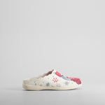Zapatilla de casa Hello Winter rosa OLYNE