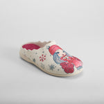 Zapatilla de casa Hello Winter rosa OLYNE