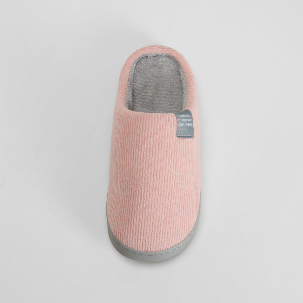 Zapatilla de casa abierta rosa OLYNE