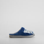 Zapatilla de casa gato azul OLYNE