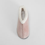 Zapatilla de casa forro cálido beige OLYNE